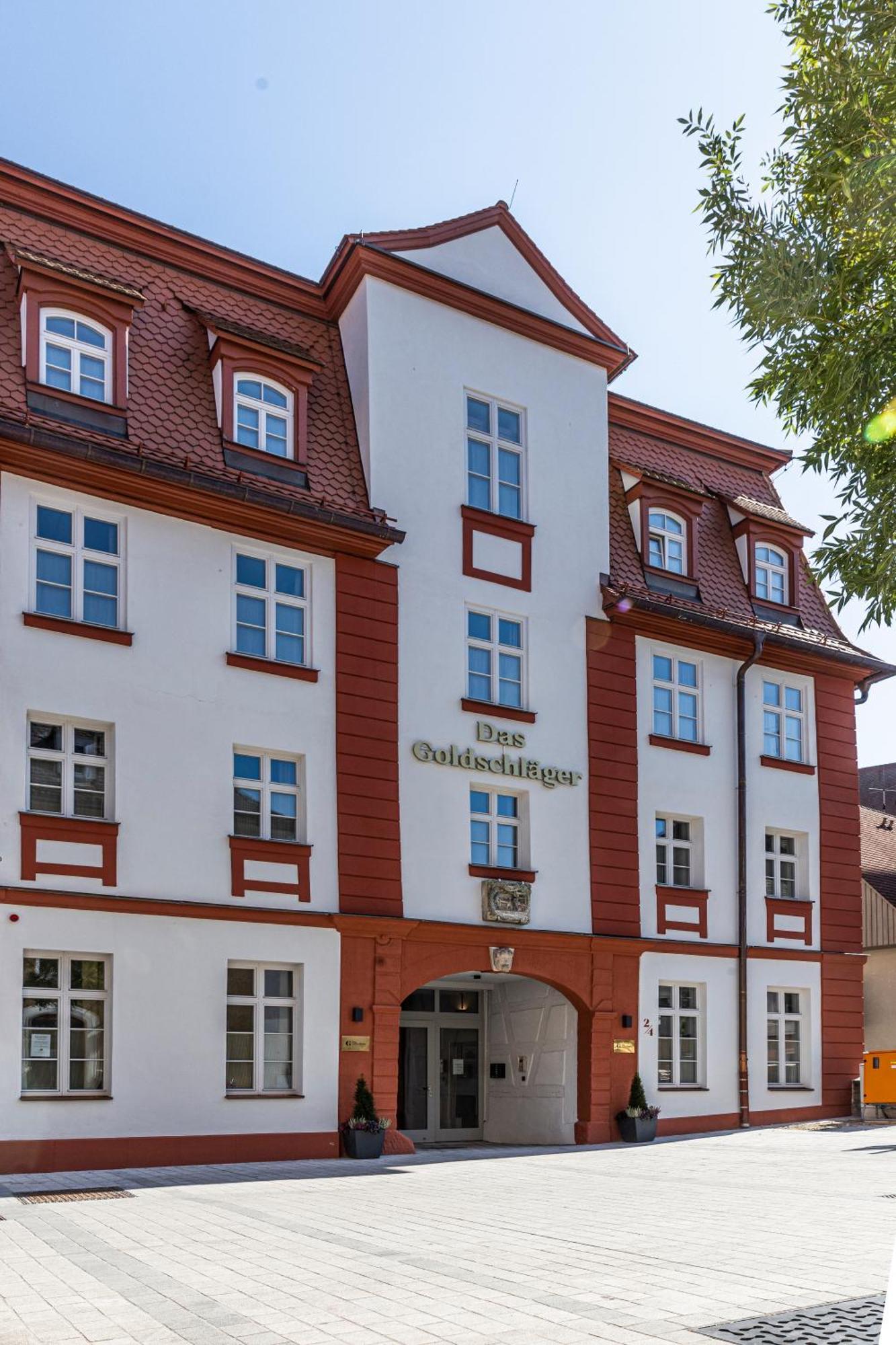 Das Goldschlaeger Boutique Hotel Schwabach Bagian luar foto