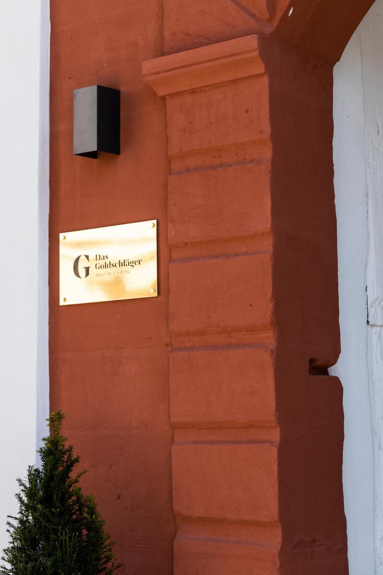 Das Goldschlaeger Boutique Hotel Schwabach Bagian luar foto