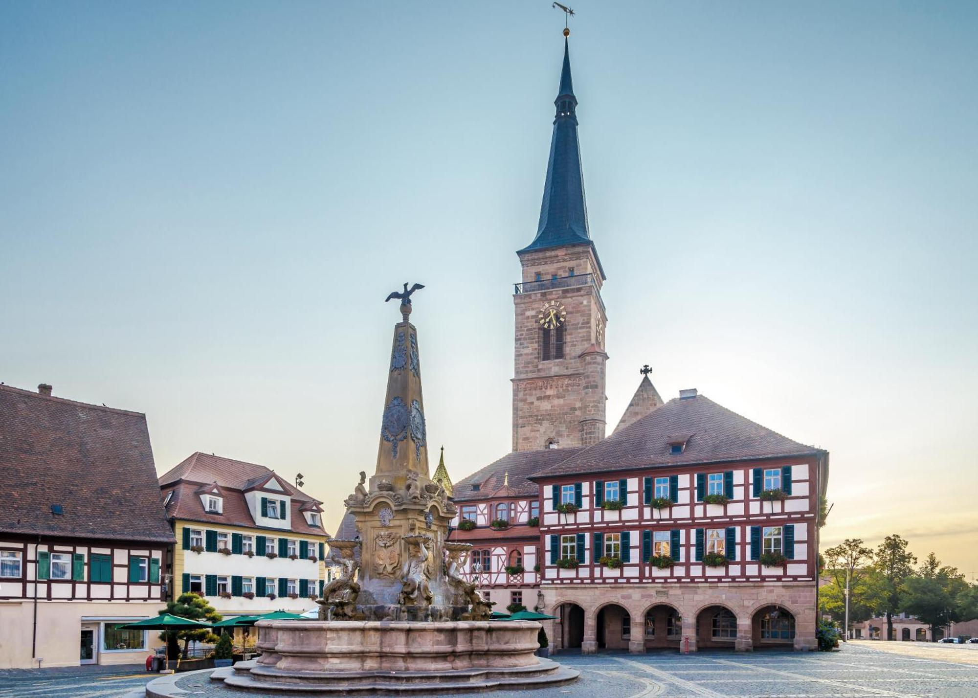 Das Goldschlaeger Boutique Hotel Schwabach Bagian luar foto